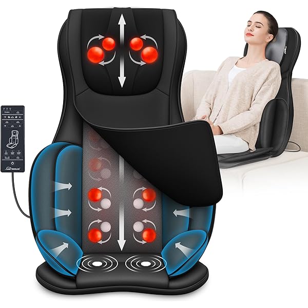 Amazon.com: Snailax Shiatsu Neck & Back Massager with Heat and